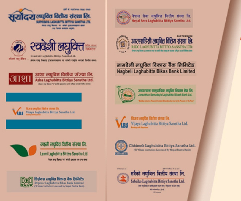 लगानीका आकर्षण १३ वटा लघुवित्तको वित्तीय अबस्था