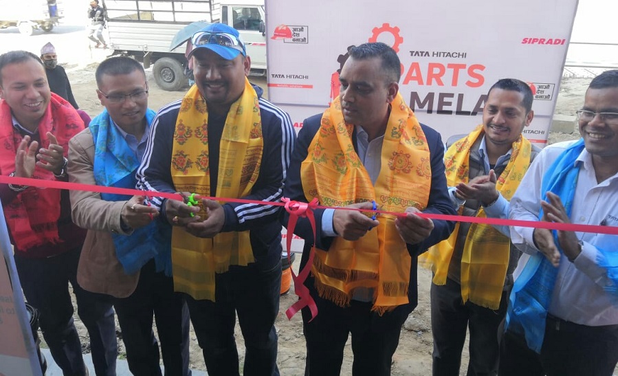 टाटा हिटाचीको पार्टस् मेला शुरु