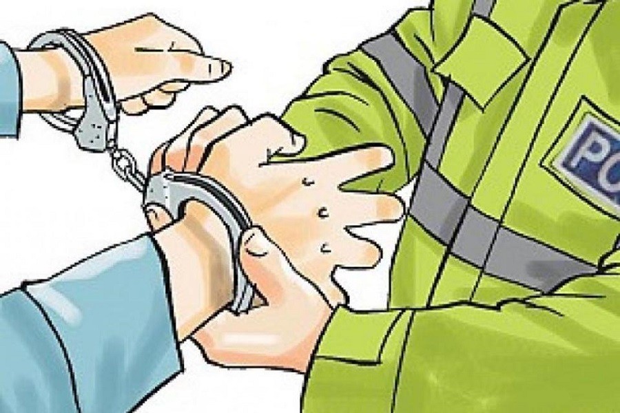 मादक पदार्थ सेवन गरी कन्टेनर ट्रक चलाउने चालक पक्राउ