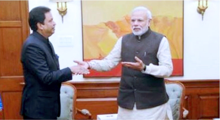 मोदीको सपथमा भाग लिन अर्बपति विनोद चौधरी दिल्ली हिँडे