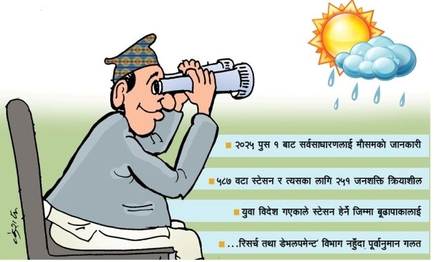 आफ्नै भविष्य खोज्दै मौसम भविष्यवाणी