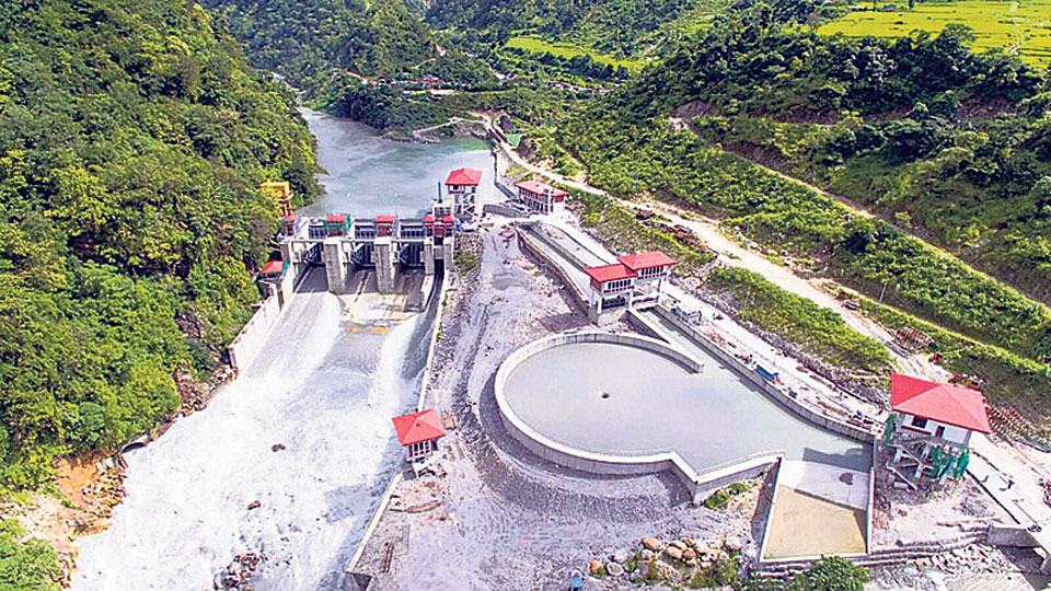पहिरोका कारण २६२.३ मेगावाट क्षमताका सात जलविद्युत् आयोजना प्रभावित