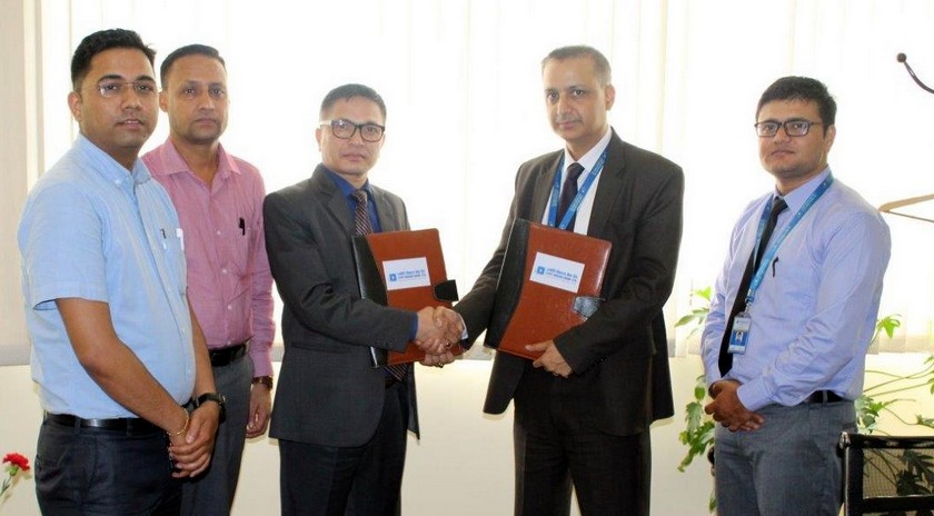 ज्योति विकास बैंक र साम्सरा रेमिटबीच रेमिट सेवा सम्झौता