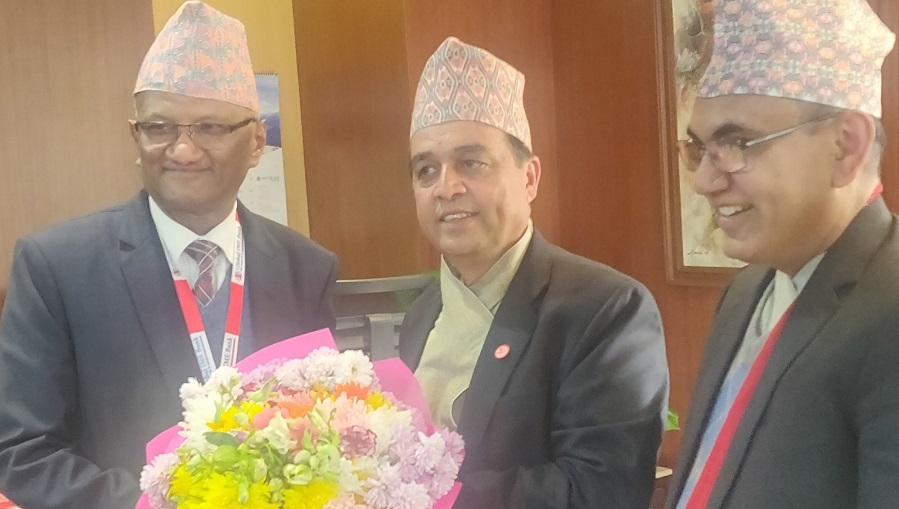 ग्लोबल आइएमईमा नयाँ सिइओ, सञ्चाकल र डेपुटी सिइओले कार्यभार सम्हाले