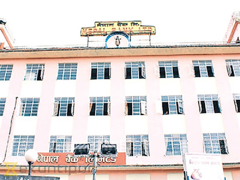 नेपाल बैंकको मुनाफामा १२ प्रतिशतको गिरावट