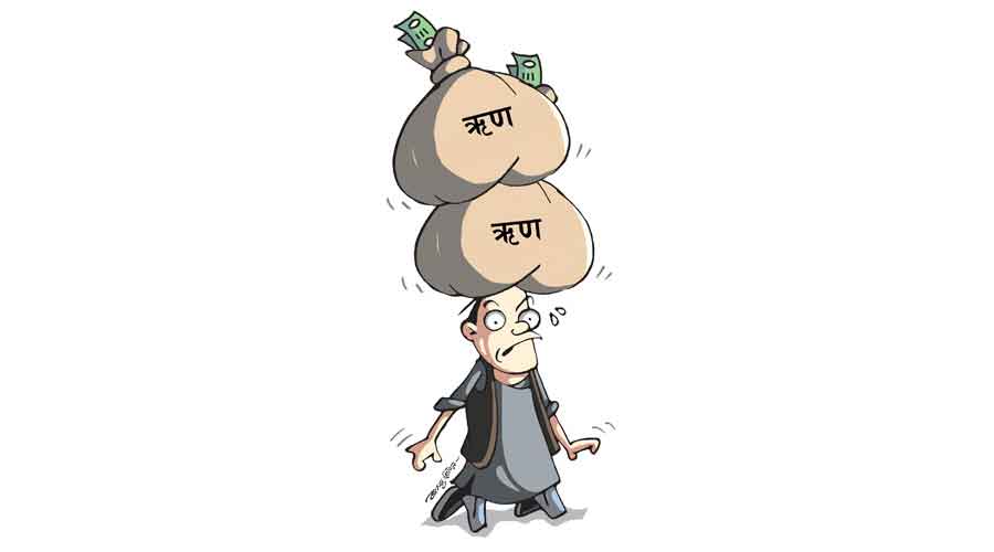 १६ लाख ऋण, ३ कारोड असुली