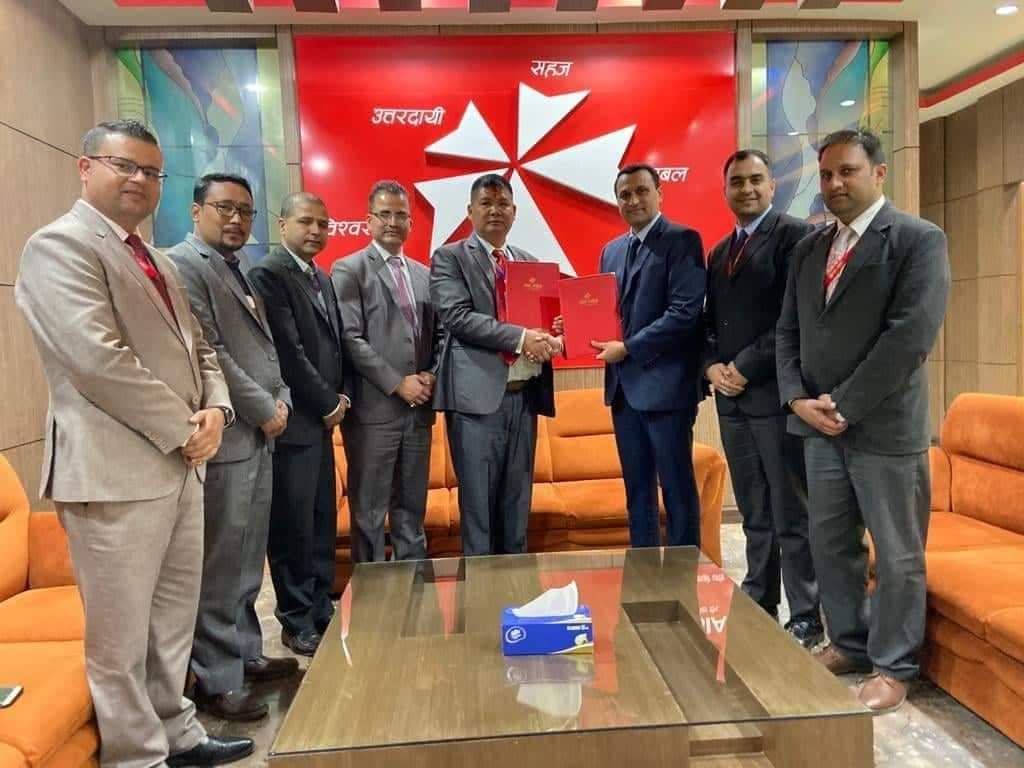 अजोड इन्स्योरेन्स र एन.आई.सी एसियाबीच अनलाइन भुक्तानी सेवा