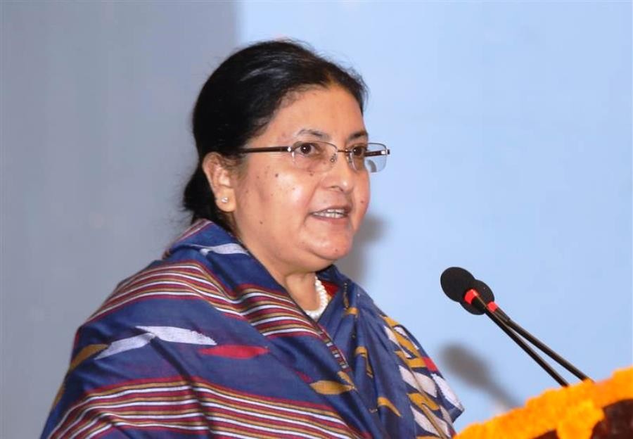 राष्ट्रपति भण्डारीले दशैंमा सर्वसाधारणलाई टीका लगाइदिने