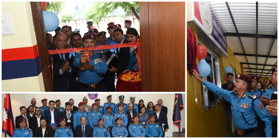 राष्ट्रिय वाणिज्य बैंकको एक्सटेन्सन काउन्टर प्रहरी प्रधान कार्यालय नक्सालमा