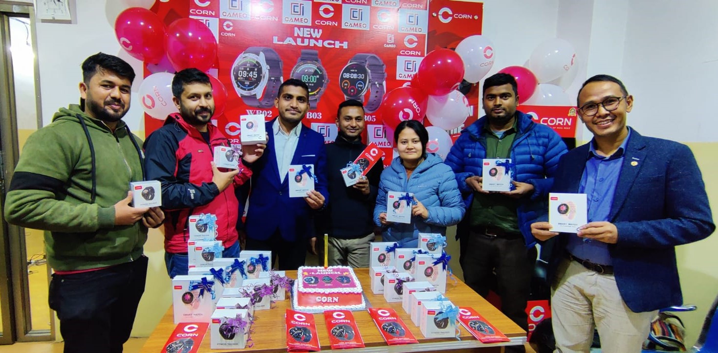 कर्न ब्राण्डका विश्वस्तरीय स्मार्टवाचहरु नेपाली बजारमा,