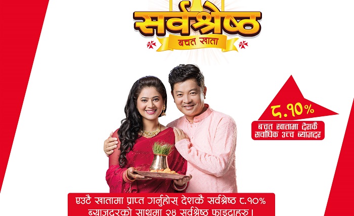 एन आई सी एशिया बैंकले ल्यायो “सर्वश्रेष्ठ बचत तथा मुद्दती खाता” योजना