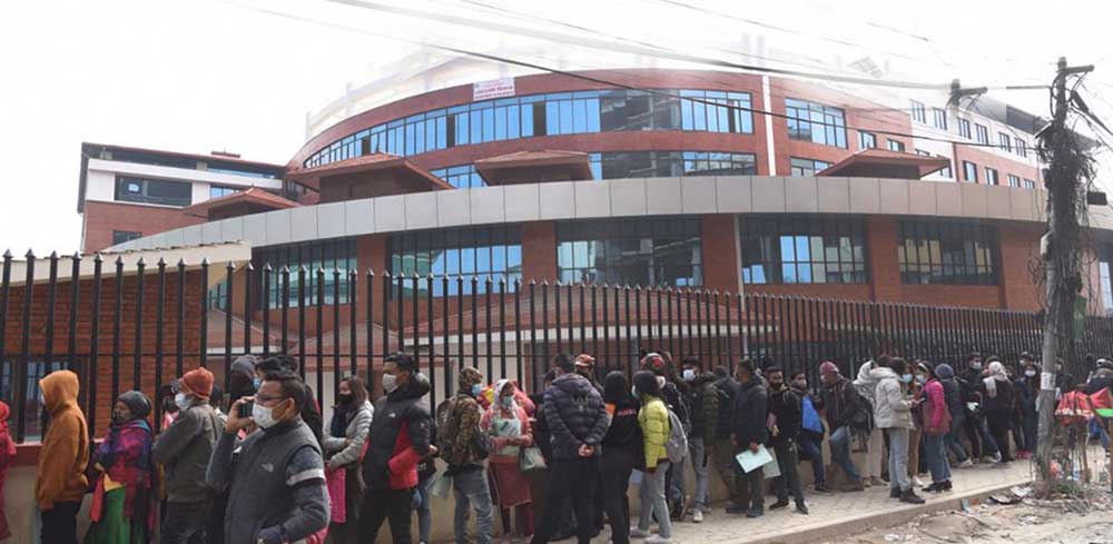 राहदानी वितरणमा भएको समस्या दुई दिनभित्रमा समाधान हुने