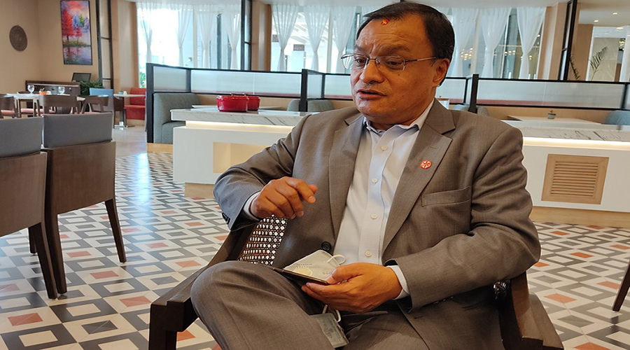 ‘उद्यमीको सेवा गर्न मैले उम्मेदवारी दिएको हुँ’