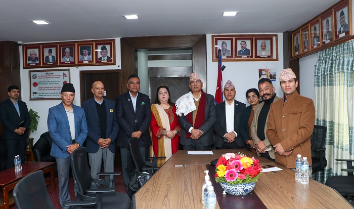 होटल संघ नेपालद्धारा अर्थमन्त्री पौडेललाई तीन बुँदे सुझाव पेश