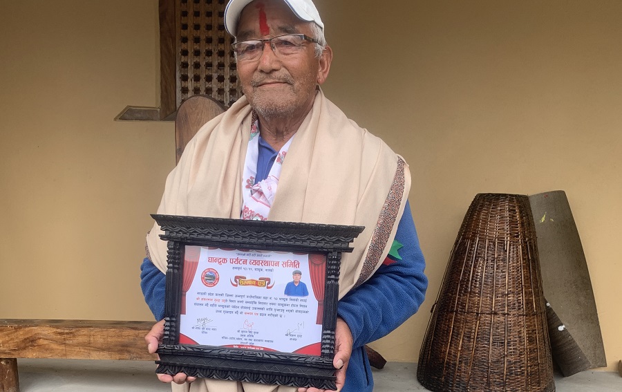 घान्द्रुकमा होटल व्यवसायको जग बसाउने ‘शङ्करमान’