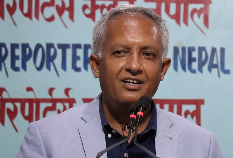 नेता भट्टराईद्वारा सहमहामन्त्रीमा उम्मेदवारी घोषणा