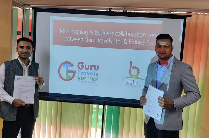 गुरु ट्राभलसले सूचना प्रविधि र सफ्टवेयरसम्बन्धी कार्यका लागि विधि सँग सहकार्य गर्ने