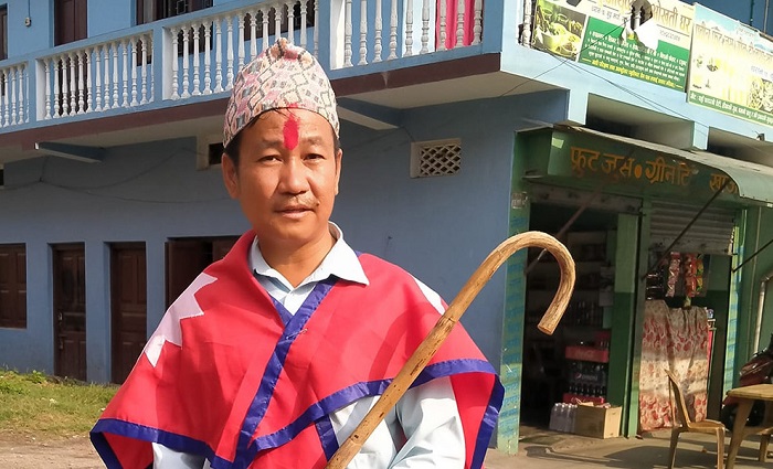 हर्क साम्पाङले धरानको सिमाना खोज्न यस्तो विधि अपनाए