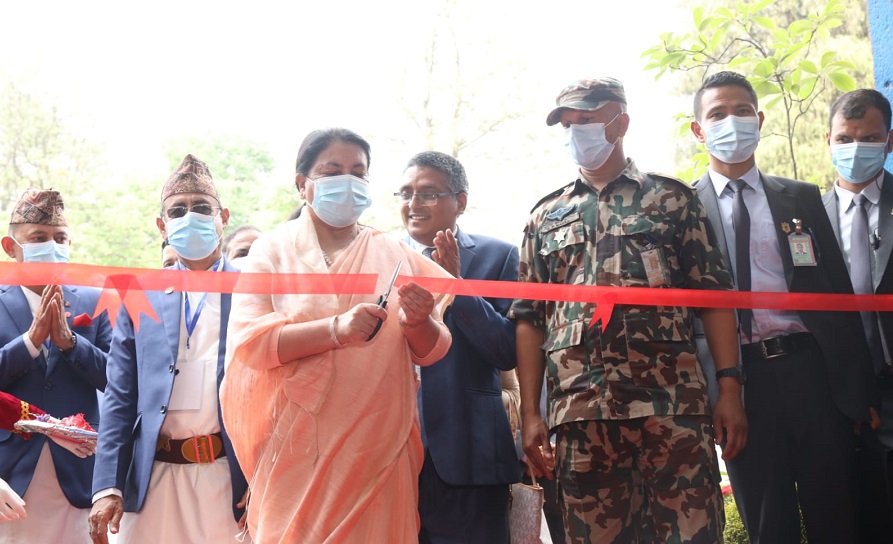 हिमालयन हाइड्रो एक्स्पो सुरु, विजुली विदेशमा विक्री गर्न लागेकोमा राष्ट्रपति खुशी