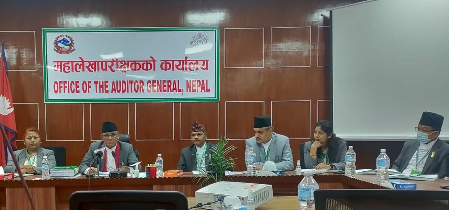 ७१ खर्ब ३८ अर्ब १७ करोड लेखापरीक्षण गर्दा १ खर्ब १९ अर्ब बढीको बेरुजु