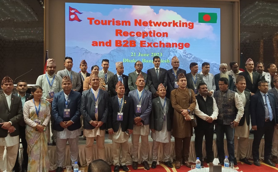 पर्यटन प्रवर्द्धनका लागि होटल संघ र बंगलादेश इन्टरनेशनल होटल एसोसिएसनबीच सम्झौता