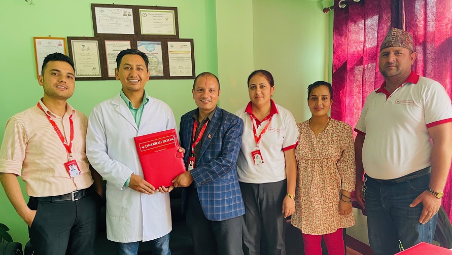 प्रभु बैंक र धुलिखेल डेण्टल केयरबीच छुट सम्झौता