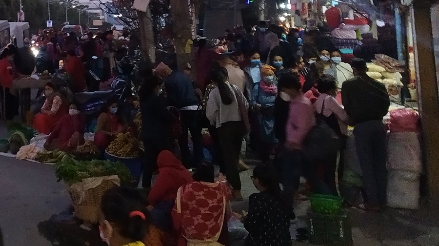 कोरोनाको उच्च जोखिममा तरकारी बजार