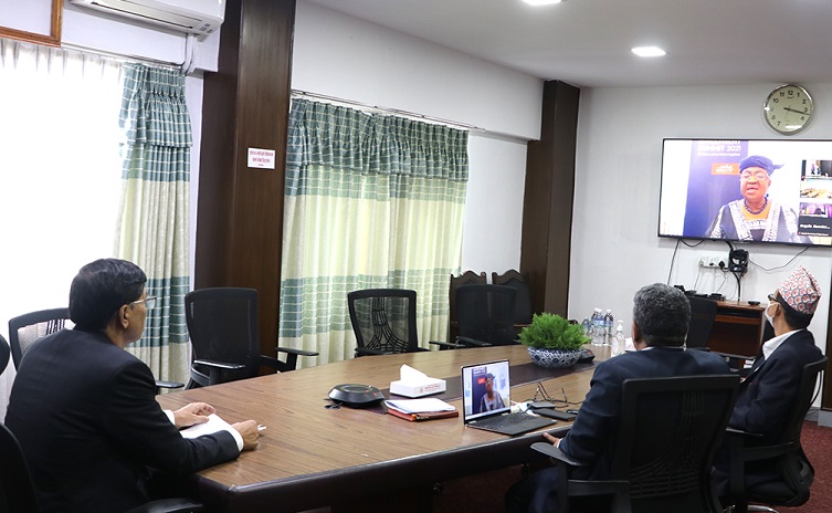 कोभिड खोप वैश्विक सार्वजनिक वस्तुको रुपमा उपलब्ध गराउनुपर्छ : अर्थमन्त्री शर्मा