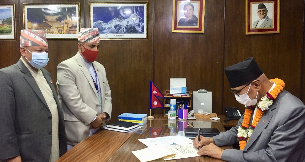विष्णुप्रसाद पौडेल उपप्रधान तथा अर्थमन्त्रीमा पुन नियुक्त