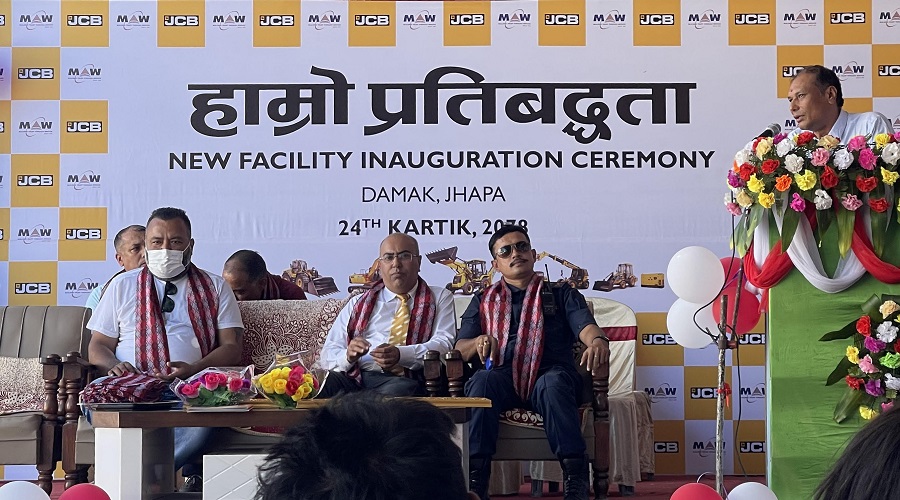 झापामा जेसीबीको सुविधा सम्पन्न आउटलेट