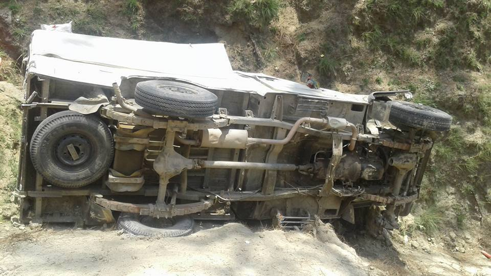 मनकामनामा विवाहको जीप दुर्घटना हुँदा ५ जनाको मृत्यु, १२ जना घाइते