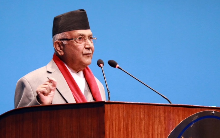 नीति तथा कार्यक्रम फिर्ता लिएर पुनर्लेखन नगरे सरकारलाई रिङ आउट गर्ने ओलीको चेतावनी