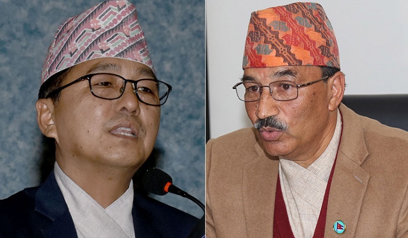 राप्रपा अध्यक्षमा भिड्न टिम बनाउँदै थापा र लिङदेन