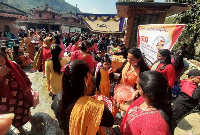 महाशिवरात्रिको पावन अवसरमा महालक्ष्मी विकास बैंक लिमिटेडद्धारा शिविर संचालन