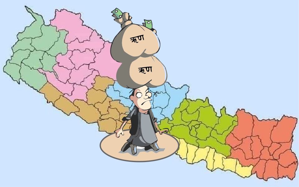 प्रत्येक नेपालीको थाप्लोमा ७९ हजार दुई सय ऋण