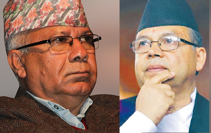 एमाले भाँडभैलो :माधव र झलनाथ सहित १२ जना पार्टीबाट निष्काशित