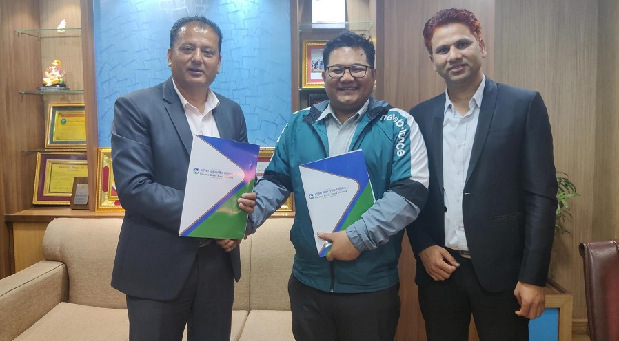 नेपाल पेमेन्ट सोलुशन र गरिमा विकास बैंकबीच सम्झौता, डिजिटल इकोसिस्टमको विकासमा काम गर्ने