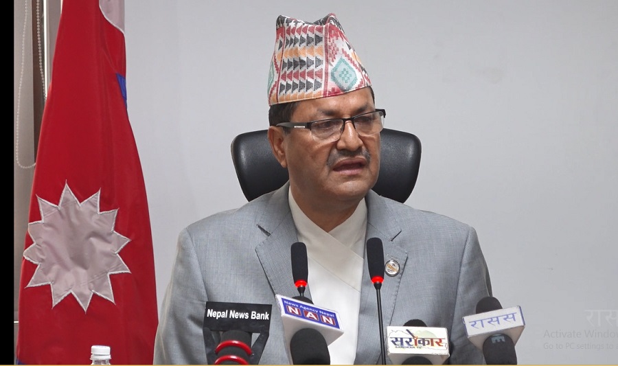परराष्ट्रमन्त्री साउद र राष्ट्रसङ्घका उपमहासचिव लाक्रोक्सबीच भेट