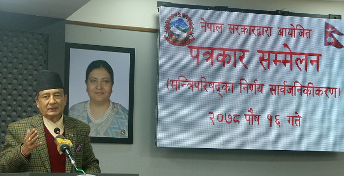 यस्ता छन् मन्त्रिपरिषद् बैठकका निर्णय