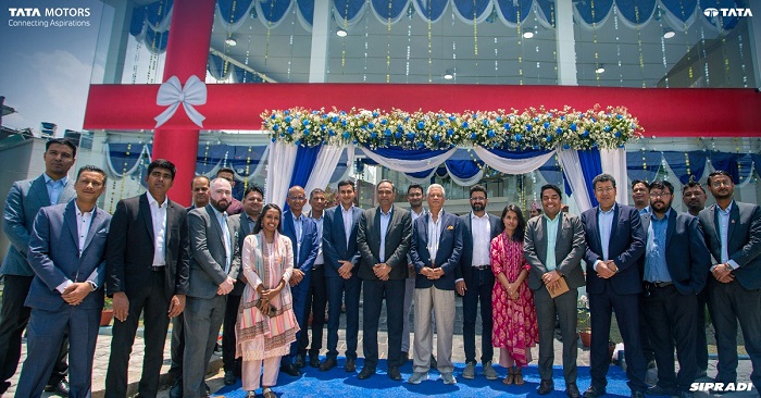टाटा मोटर्सको नयाँ शोरुम अब भक्तपुरमा