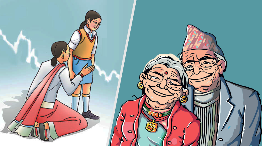 सन्तान विदेशिएका आमाबाबुको पीडा