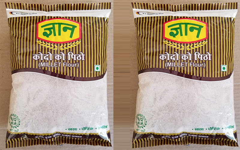 के एल दुगड समूहको नयाँ उत्पादन ज्ञान कोदोको पिठो बजारमा