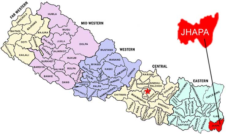 झापाका चारवटा नाकाबाट दैनिक सयौभित्रिए, स्थानीय निकायलाई सम्हाल्न हम्मे हम्मे