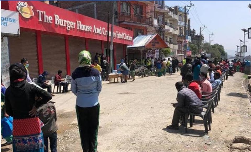 गठ्ठाघरबाट जगातीसम्म निःशुल्क खाना