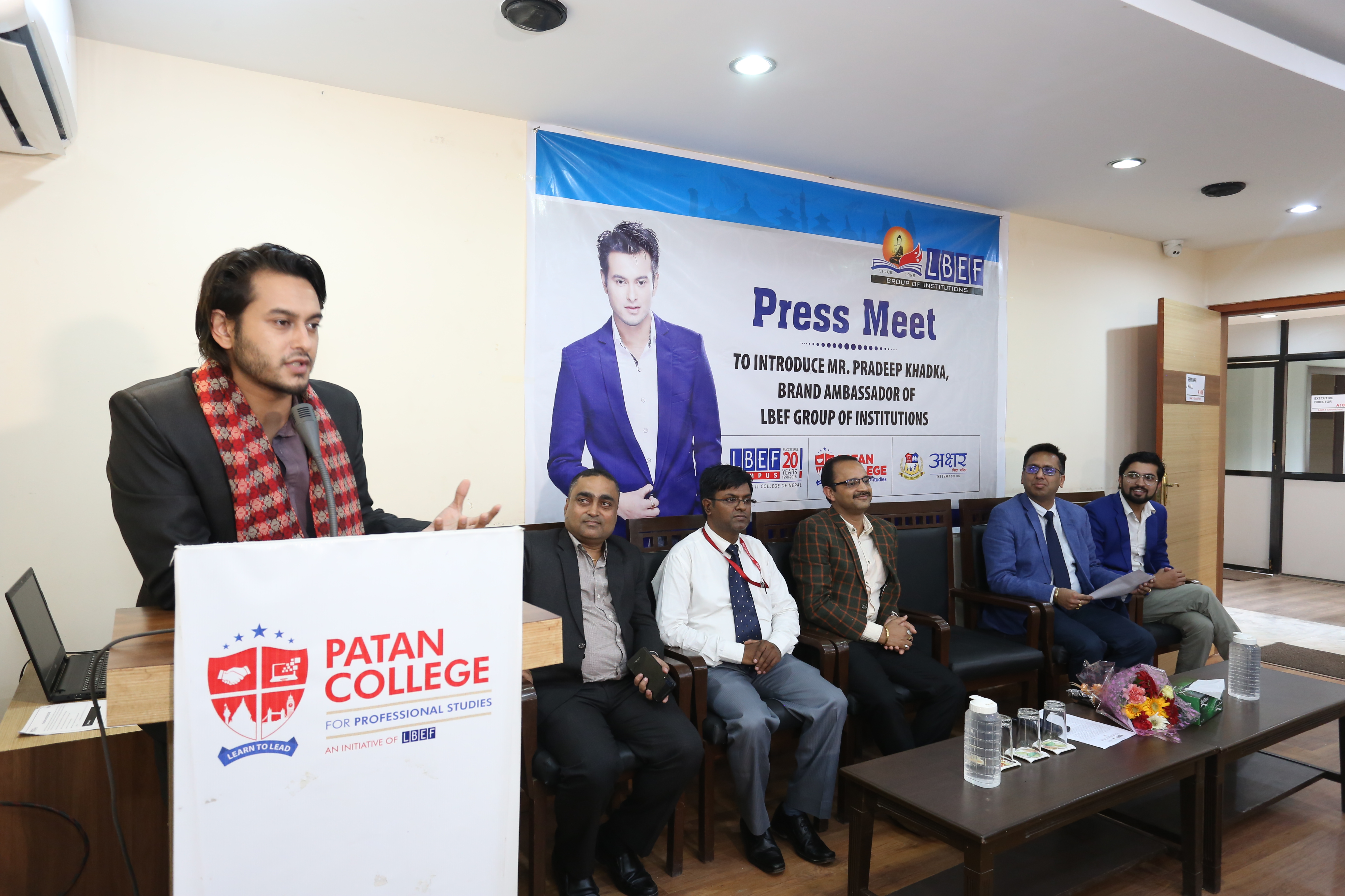 लर्ड बुद्ध फाउण्डेसनको ब्राण्ड एम्बेसडरमा प्रदिप खड्का