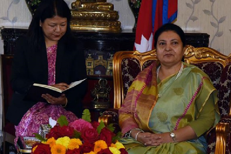 नेपाली मूलका बर्मेलीले राष्ट्रपति विद्यादेवी भण्डारीसँग राखे यस्ता माग