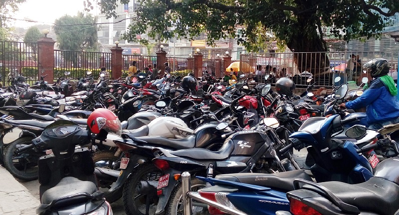 सवारी पार्किङ शुल्क मात्रै २७५ रुपैयाँ