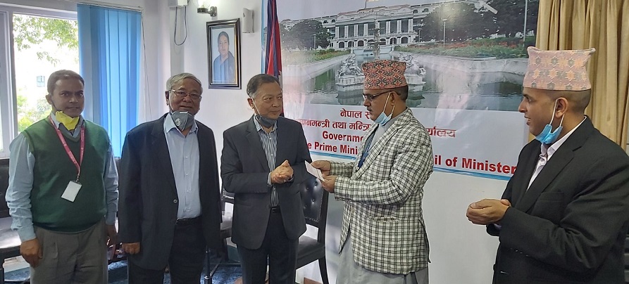 कोरोना कोषमा प्राइम कमर्सियलले १ करोड ७५ हजार हाल्यो