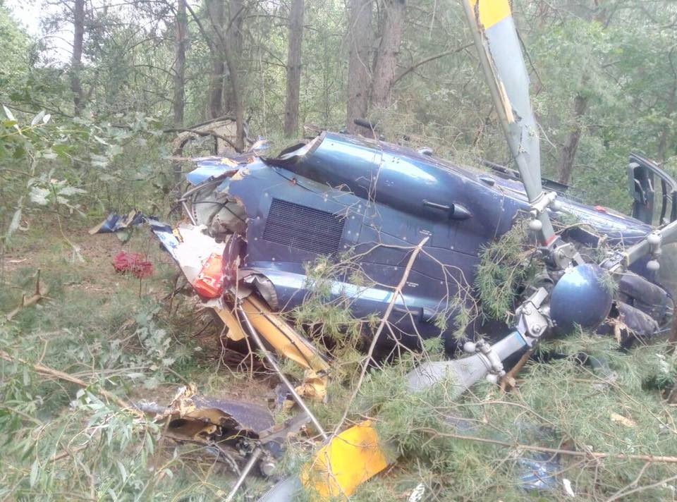 युक्रेनमा हेलिकप्टर दुर्घटना, पाइलटको मृत्यु