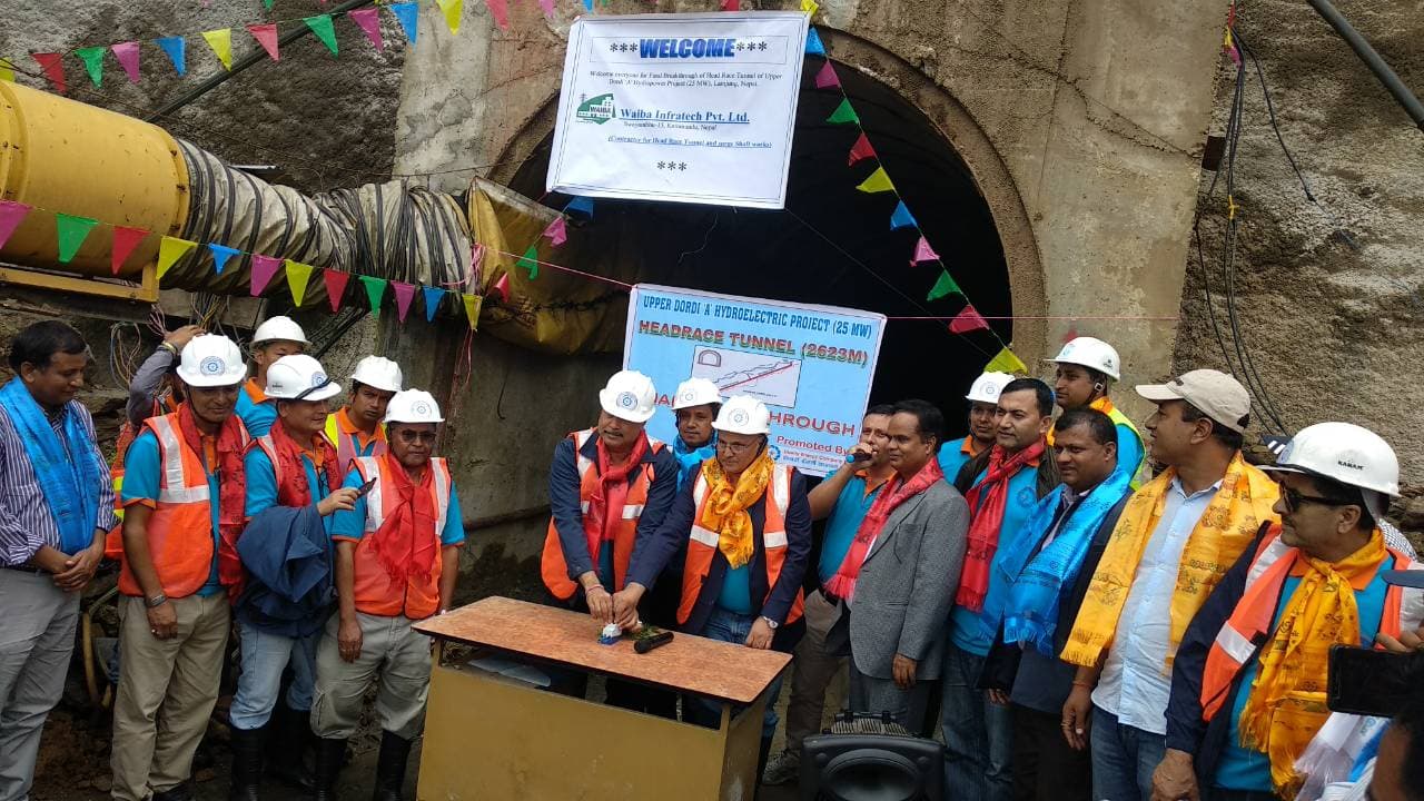 माथिल्लो दोर्दी ‘ए’ आयोजना अन्तिम चरणमा